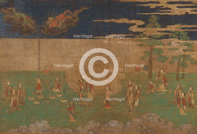 Life of the Buddha: The Birth of the Buddha, early 15th century. Creator: Unknown.