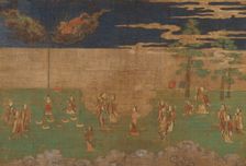 Life of the Buddha: The Birth of the Buddha, early 15th century. Creator: Unknown