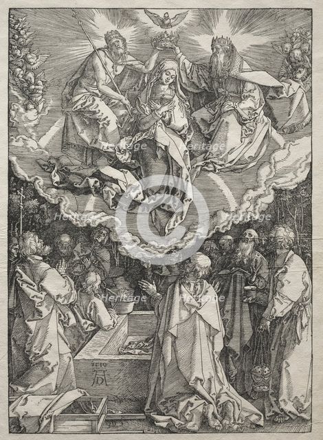 Life of the Virgin: Assumption of the Virgin, 1504-1505. Creator: Albrecht Dürer (German, 1471-1528).
