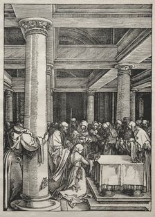 Life of the Virgin: Presentation of Jesus in the Temple, 1504-1505. Creator: Albrecht Dürer (German, 1471-1528)