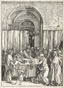 Life of the Virgin: Rejection of Joachim's Sacrifice, 1504-1505. Creator: Albrecht Dürer (German, 1471-1528)