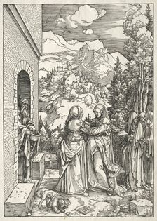 Life of the Virgin: The Visitation, 1504-1505. Creator: Albrecht Dürer (German, 1471-1528)