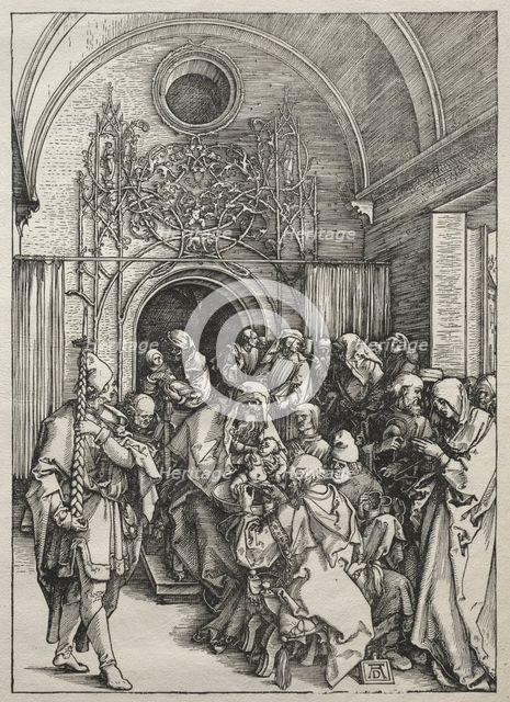 Life of the Virgin: The Circumcision, 1504-1505. Creator: Albrecht Dürer (German, 1471-1528).