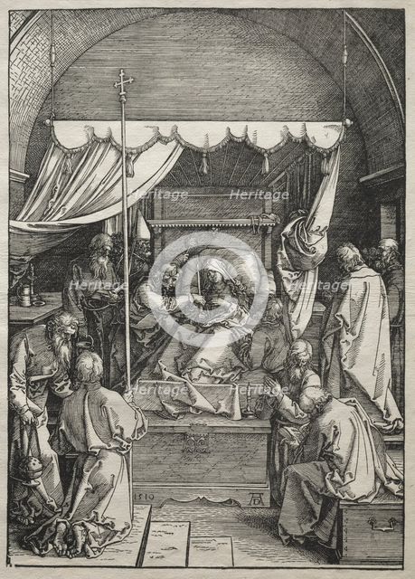 Life of the Virgin: The Death of the Virgin, 1504-1505. Creator: Albrecht Dürer (German, 1471-1528).