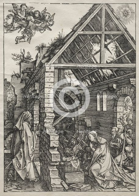Life of the Virgin: The Nativity, 1504-1505. Creator: Albrecht Dürer (German, 1471-1528).