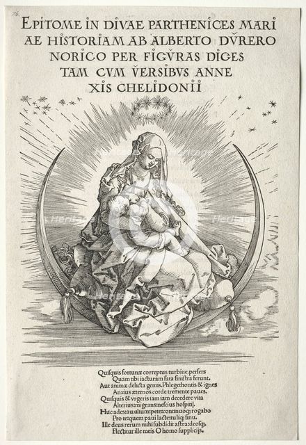Life of the Virgin: Title Page, 1511. Creator: Albrecht Dürer (German, 1471-1528).