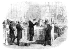 Life Peerages - the Assistant-Keeper of the Records Reading the Peerage Patent at the Bar of the Hou Creator: Unknown