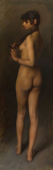 Life Study (Study of an Egyptian Girl), 1891. Creator: John Singer Sargent