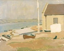 Lifeboat House, Ferryside 1923-1943. Artist: Edward Morland Lewis