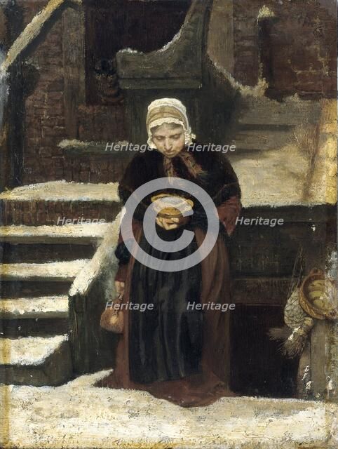 Life's Eventide, 1863. Creator: August Allebe.