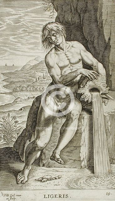 Ligeris, 1586. Creator: Philip Galle.