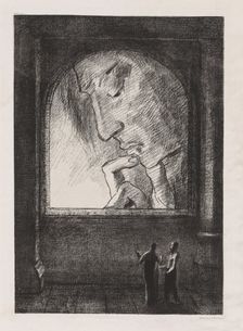 Light, 1893. Creator: Becquet (French); Odilon Redon (French, 1840-1916)