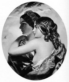 Light and Shade c1890, (1912). Artist: James Sant