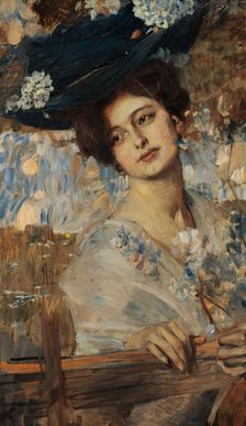 Light blue, 1909. Creator: Tito, Ettore (1859-1941)