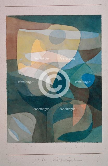 Light Broadening I, 1929.
