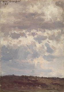 Light Filtering through Clouds, 1886. Creator: Eero Jarnefelt