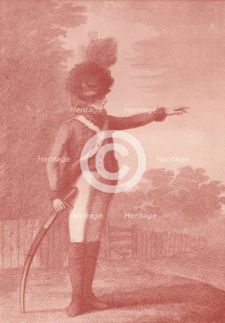 'Light Horseman (1791)', 1791 (1909). Artist: Francois David Soiron.