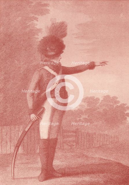 'Light Horseman (1791)', 1791 (1909). Artist: Francois David Soiron.