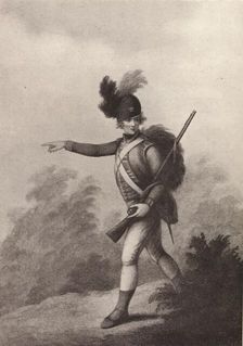 Light Infantry Man (1791) 1791 (1909). Artist: Francois David Soiron
