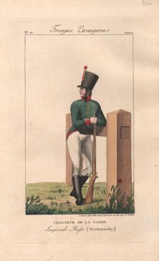 Light infantryman of the Preobrazhensky Regiment , 1816-1822