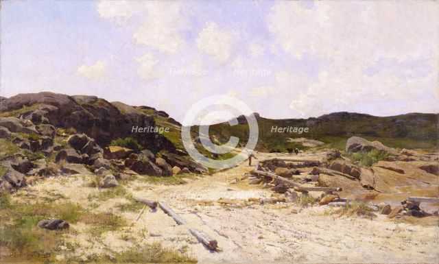 Lighthouse Beach, Annisquam, ca. 1887. Creator: Hugh Bolton Jones.