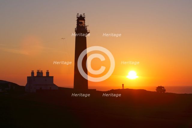 Lighthouse, Butt of Lewis, Lewis, Outer Hebrides, Scotland, 2009. Creator: Peter Thompson.