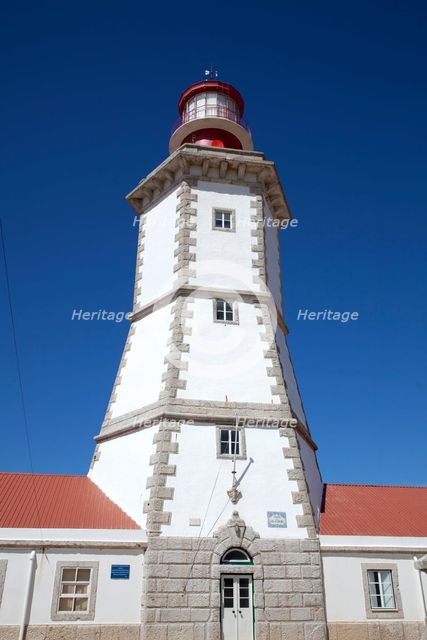 Lighthouse, Cape Espichel, Portugal, 2009. Creator: Samuel Magal.