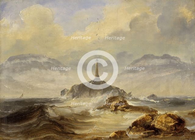 Lighthouse on the Norwegian Coast, probably 1860s. Creator: Peder Balke.