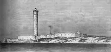 Lighthouse on the Paros Island, Alexandria c1882