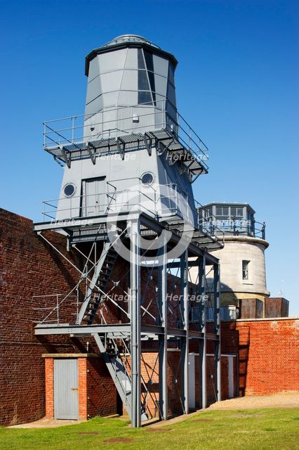 Lighthouses, Hurst Castle, Hampshire, 2012. Artist: Historic England Staff Photographer.