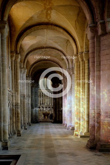Lighting effect in St John's Church, Finchingfield, Essex, c1965-c1969. Artist: Laurence Goldman