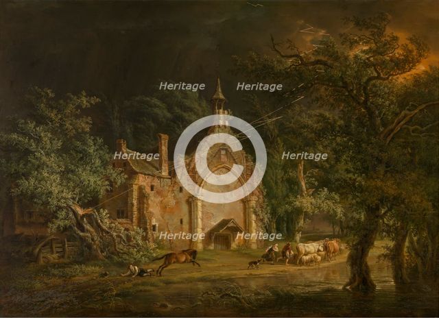 Lightning, 1806. Creator: Henri van Assche.