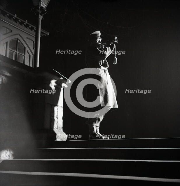 "Lights Out", Tower of London, c1955. Creator: Arthur Charles Kirby Ware.