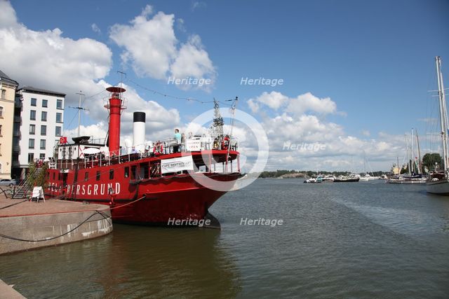 Lightship 'Relandersgrund', Helsinki, Finland, 2011. Creator: Sheldon Marshall.