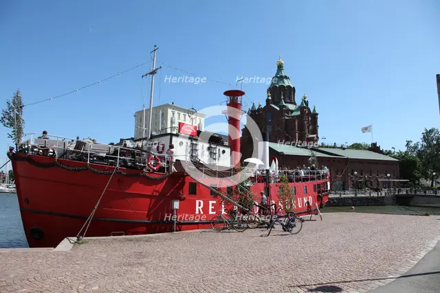 Lightship 'Relandersgrund', Helsinki, Finland, 2011. Creator: Sheldon Marshall.