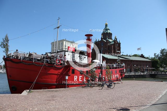 Lightship 'Relandersgrund', Helsinki, Finland, 2011. Creator: Sheldon Marshall.
