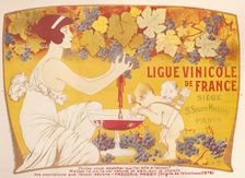 Ligue Vinicole de France, c1901. Creator: Orazi, Manuel (1860-1934)