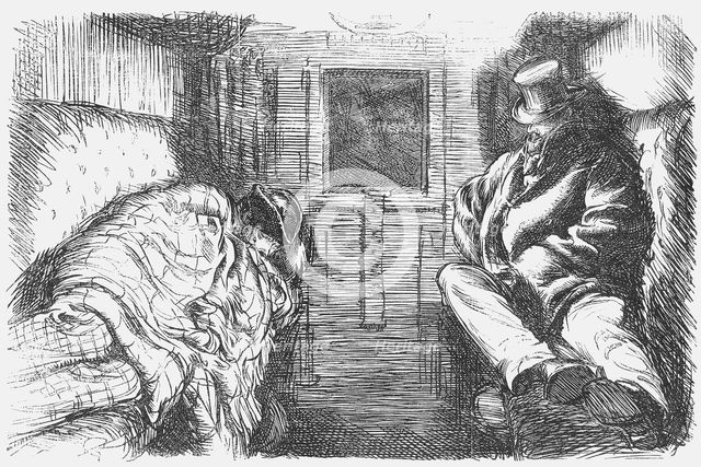 'Likes His Money's Worth', 1872. Creator: Unknown.