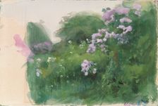 Lilac Bush, c1880-1937. Creator: Eero Jarnefelt