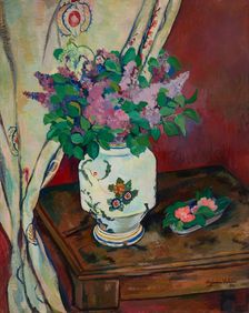 Lilacs and camellias, 1936. Creator: Valadon, Suzanne (1865-1938)