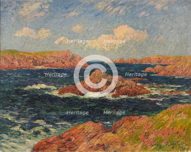 L'Ile de Kerellec (Ouessant), 1901. Creator: Moret, Henry (1856-1913).