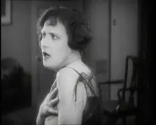 Lilian Hall-Davis Acting in a Scene, 1920s. Creator: British Pathe Ltd