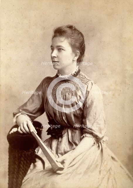 Lilian Jenkins (Mrs Robinson), c1890s. Creator: Lawrie & Co., G.W.