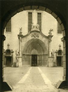 Lilienfeld Abbey, Lower Austria, c1935. Creator: Unknown