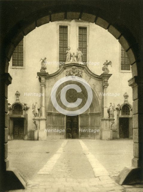 Lilienfeld Abbey, Lower Austria, c1935. Creator: Unknown.