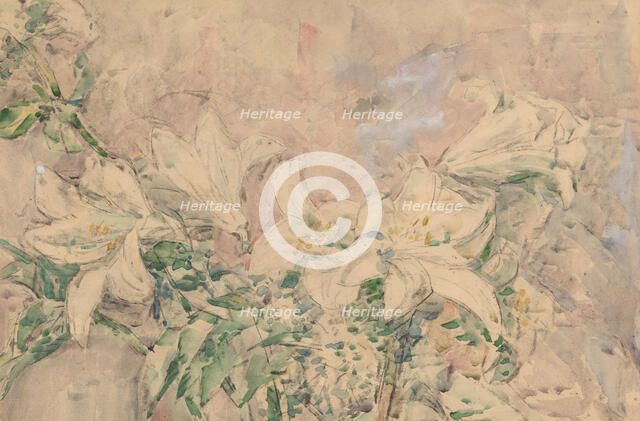 Lilies, 1873-1932. Creator: Willem Steenhoff.