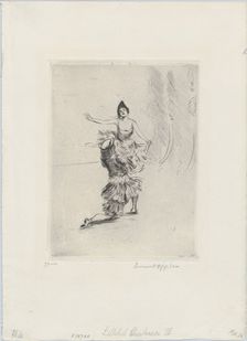 Lillebil Christensen IV, 1920. Creator: Ernst Oppler