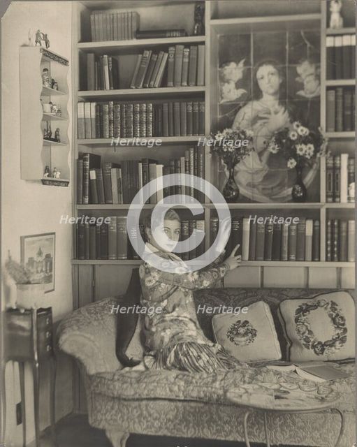 Lillian Tashman, about 1920s. Creator: Margrethe Mather.