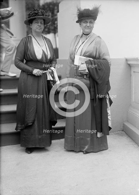Lillian Wald and Jane Addams, 1916.  Creator: Harris & Ewing.