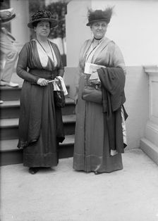 Lillian Wald and Jane Addams, 1916. Creator: Harris & Ewing